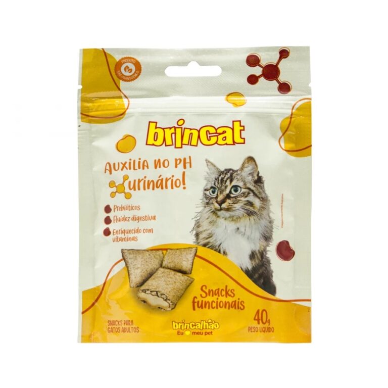 Petisco Sachê  Snacks Funcionais para Gatos 40G B