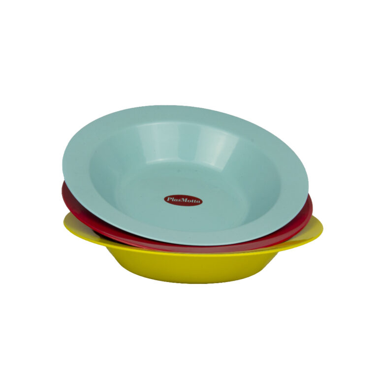 Kit 20 Unidades Pratos Redondo Fundo plastico Para