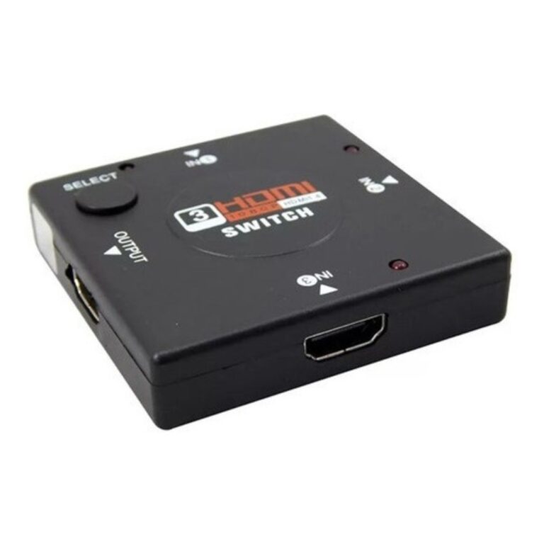 Adaptador Switch 3×1 Divisor 3 Portas Compat