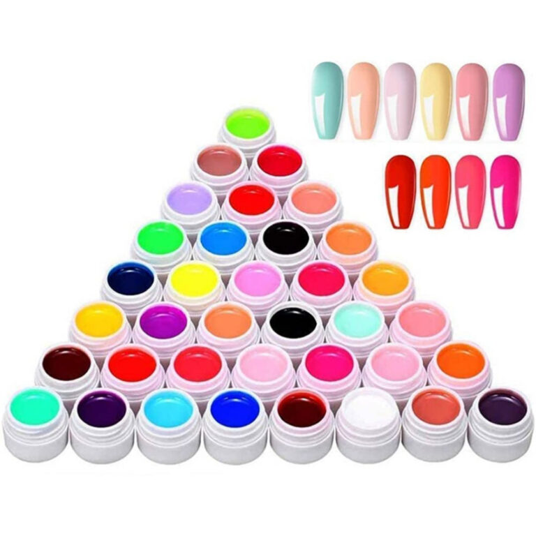 Kit Com 36 Gel Oly Colorido Para Decoração De Un