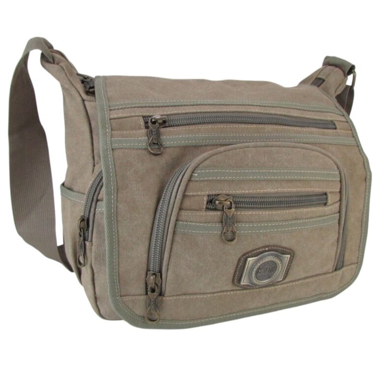 Bolsa Transversal Ombro Tiracolo em Lona Escolar T