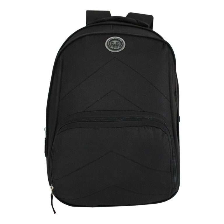 Mochila Executiva Preta Unissex Dia A Dia Escola F