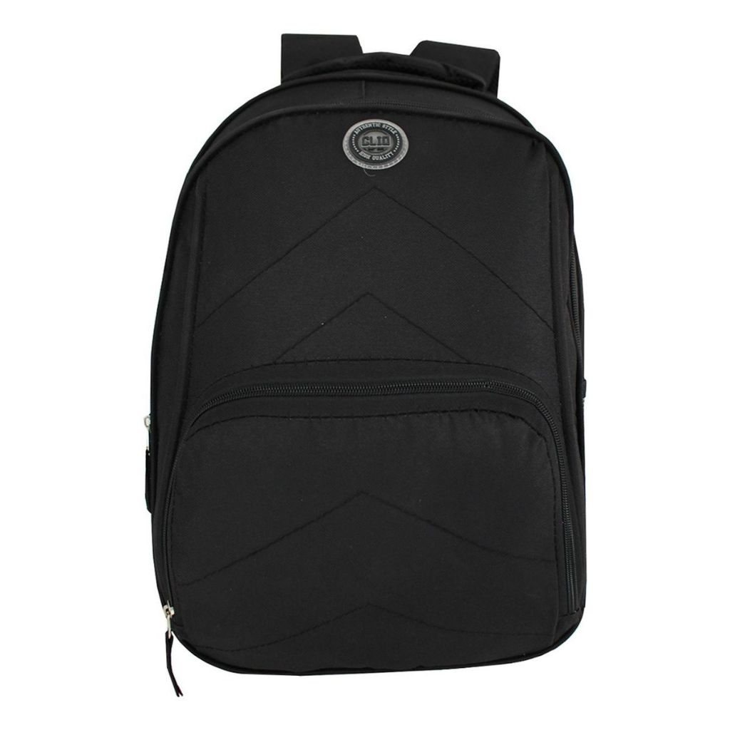 Mochila Escolar E Executiva Preta Unissex Dia A Dia Escola Faculdade Trabalho Passeio