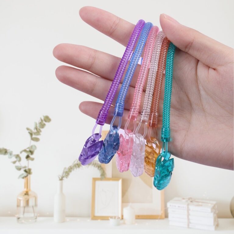 Kit 3 Prendedor de Chupeta Tipo Mola Universal
