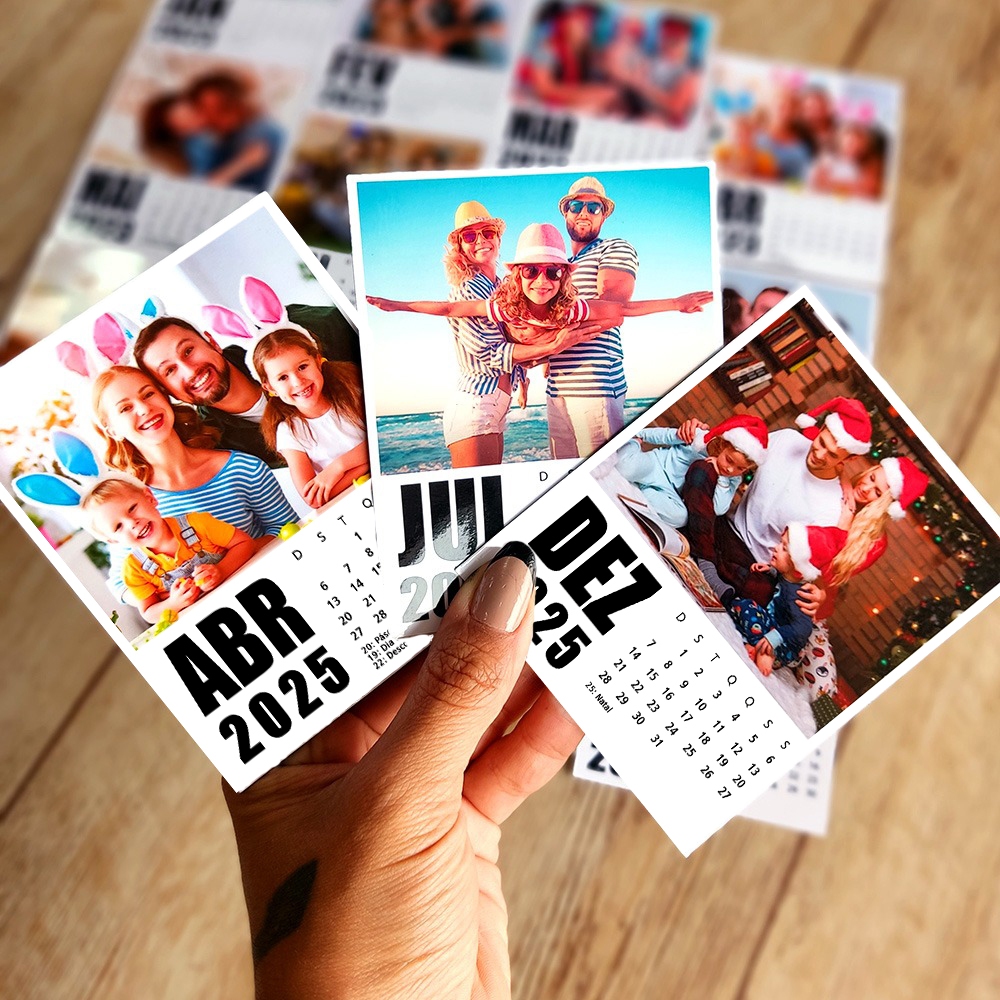 KIT CALENDÁRIO POLAROID 2025