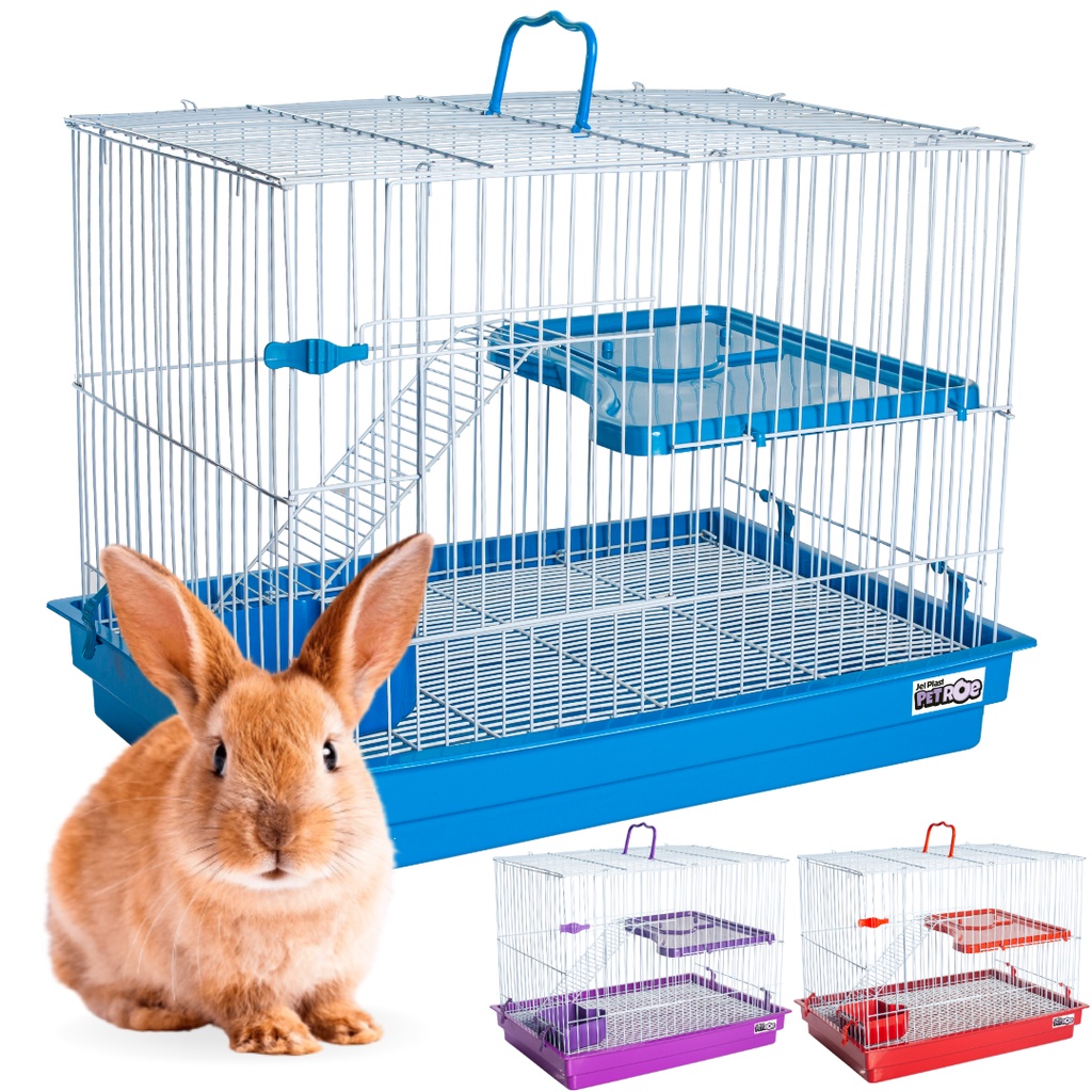 Gaiola Porquinho Da Índia Coelho Chinchila Grande 2 Andares