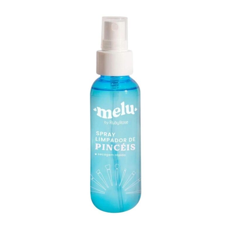 SPRAY LIMPADOR DE PINCÉIS MELU BY RUBY ROSE 100ML