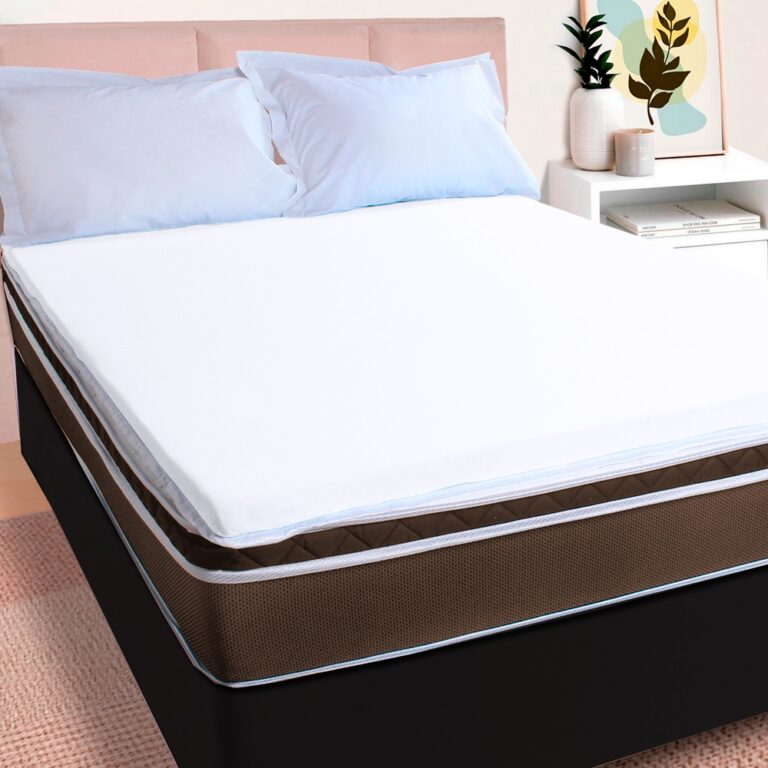 Pillow Top Solteirão Espuma Hiper Soft Hipoalerg