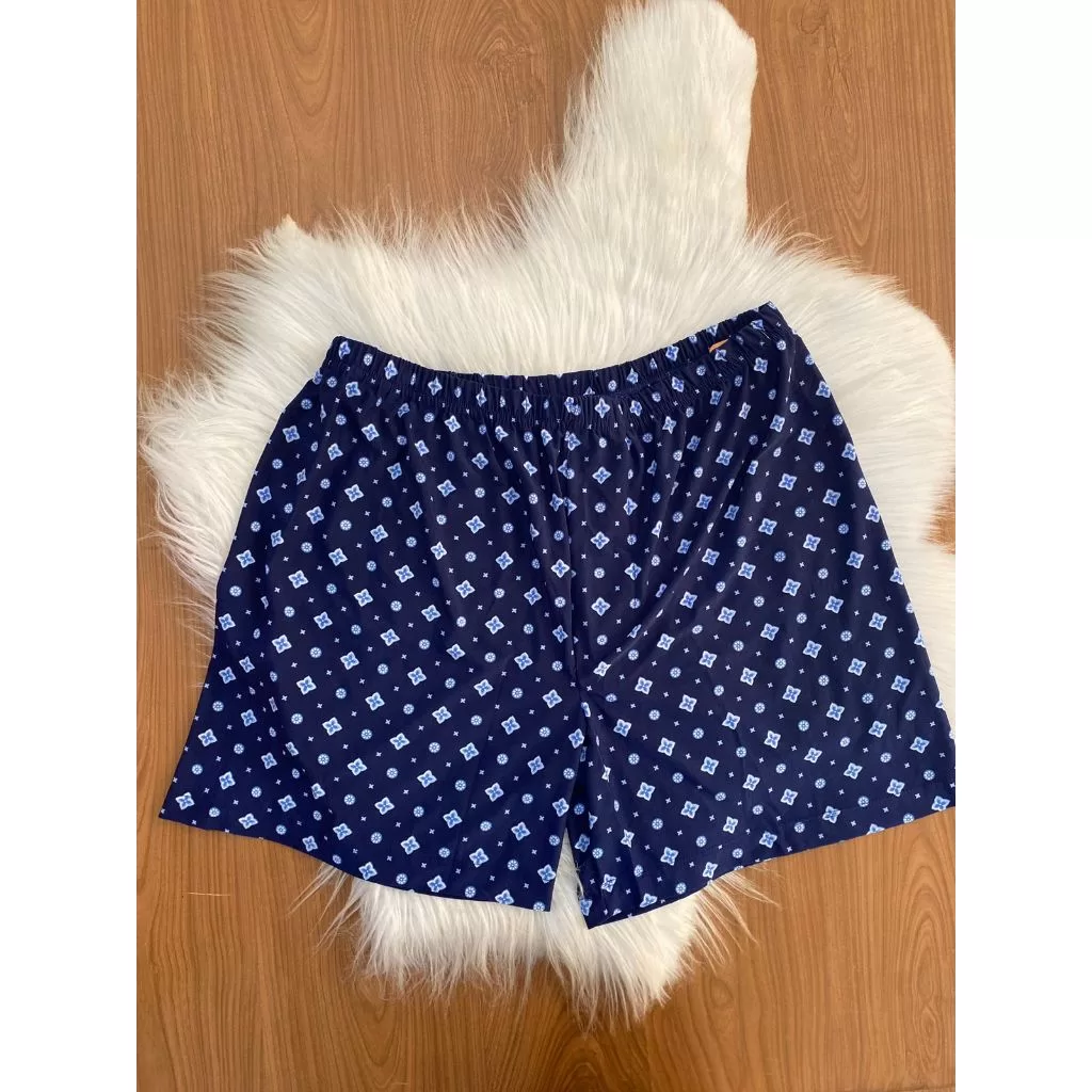 Cueca Samba Canção Masculino – Short De Dormir Para Homens Liganet Estampada – Malha Fria