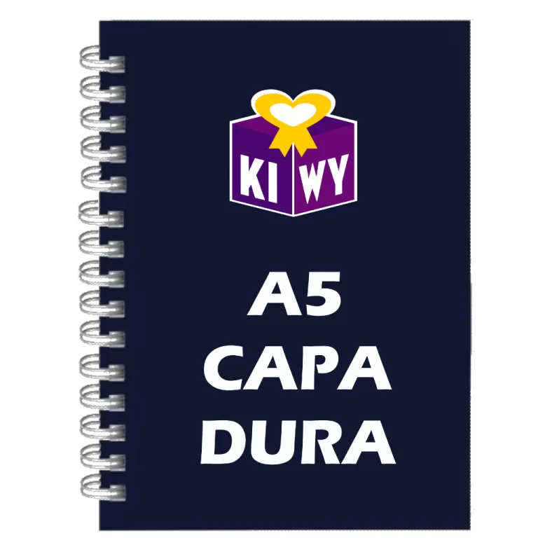 Encadernação Capa Dura com Impressão A5 (Aposti