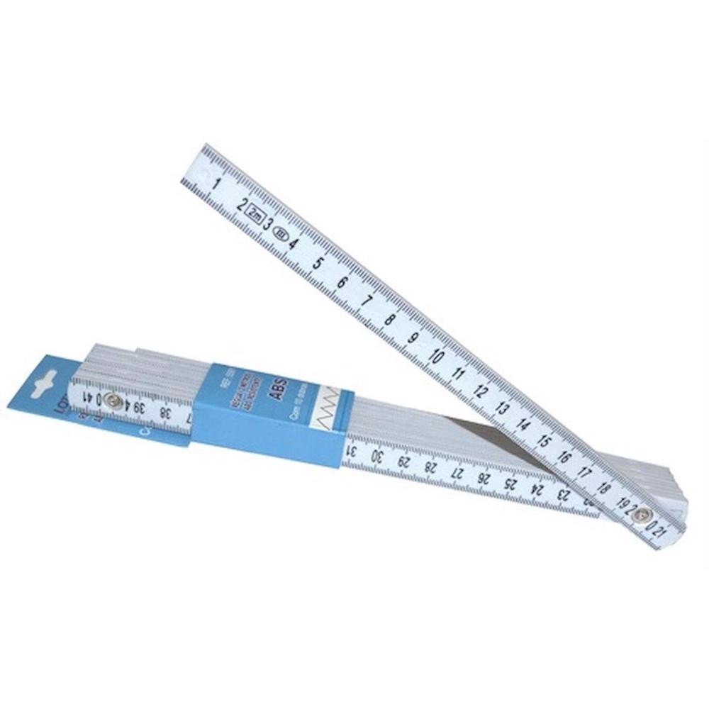 Metro de Plástico Branco de 2m – Lotus 5581