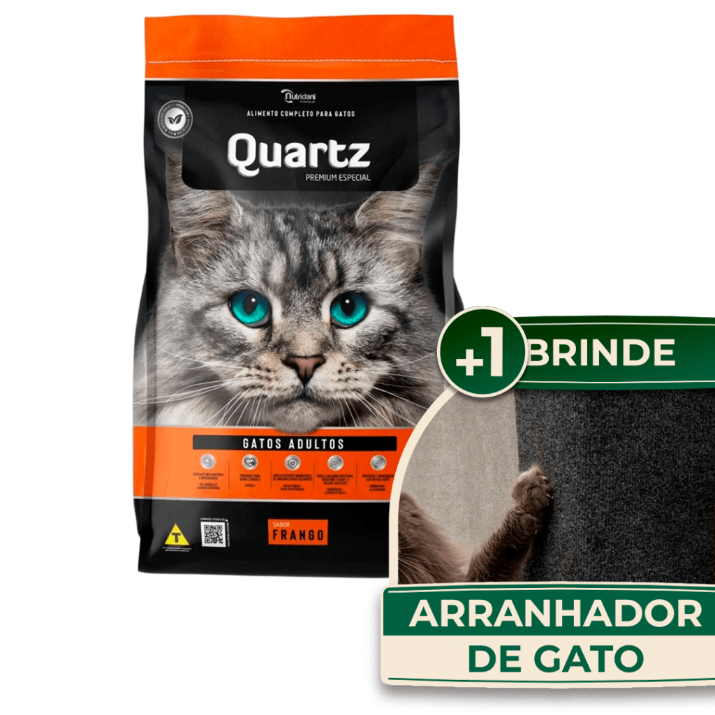Ração Quartz Gatos Frango 15Kg