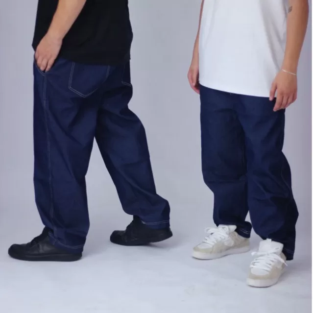 Calça jeans balão masculina skatista dazz ling  