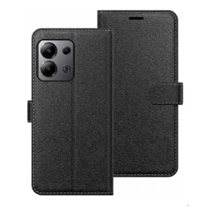 Capa Carteira Flip + Película Para Redmi Note 13 