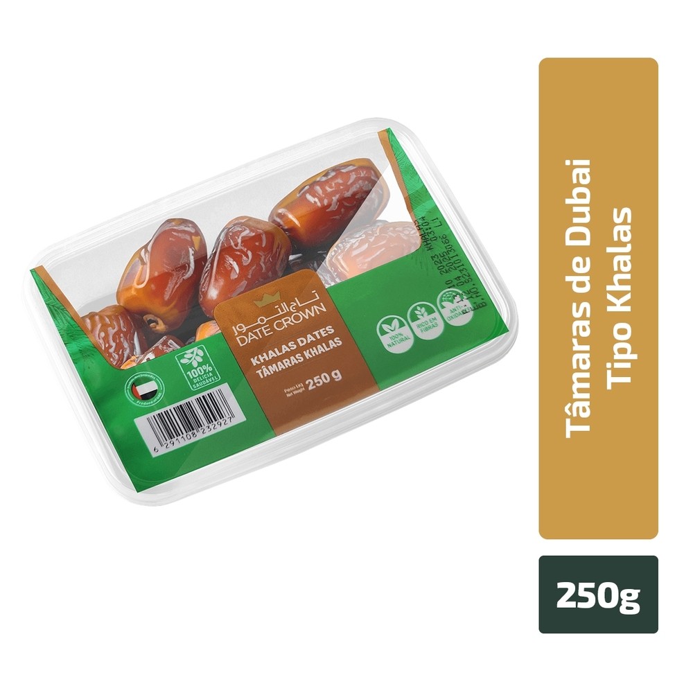 Tâmara Khalas de Dubai Date Crown 250 g