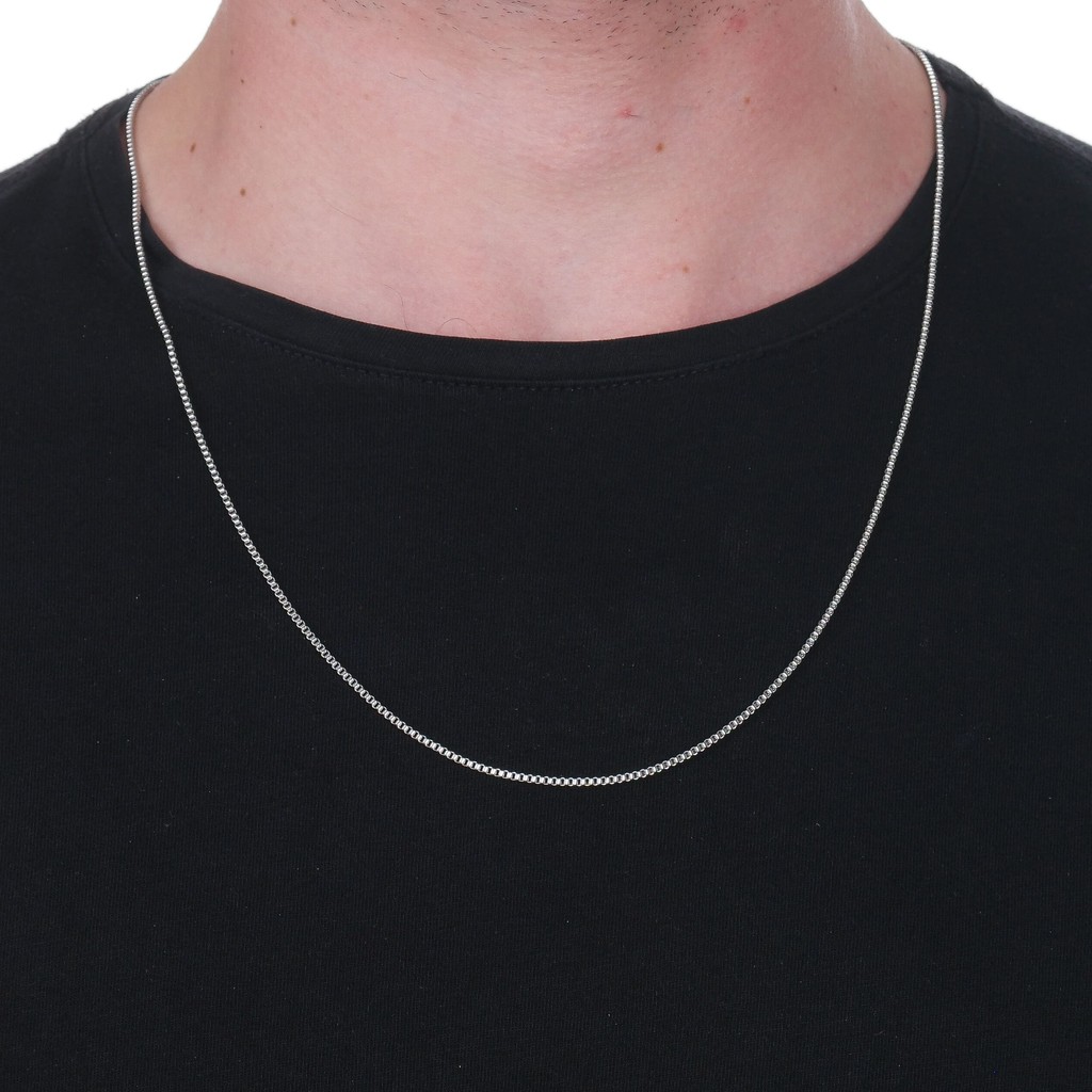 Corrente Veneziana 1mm em Aço Inox