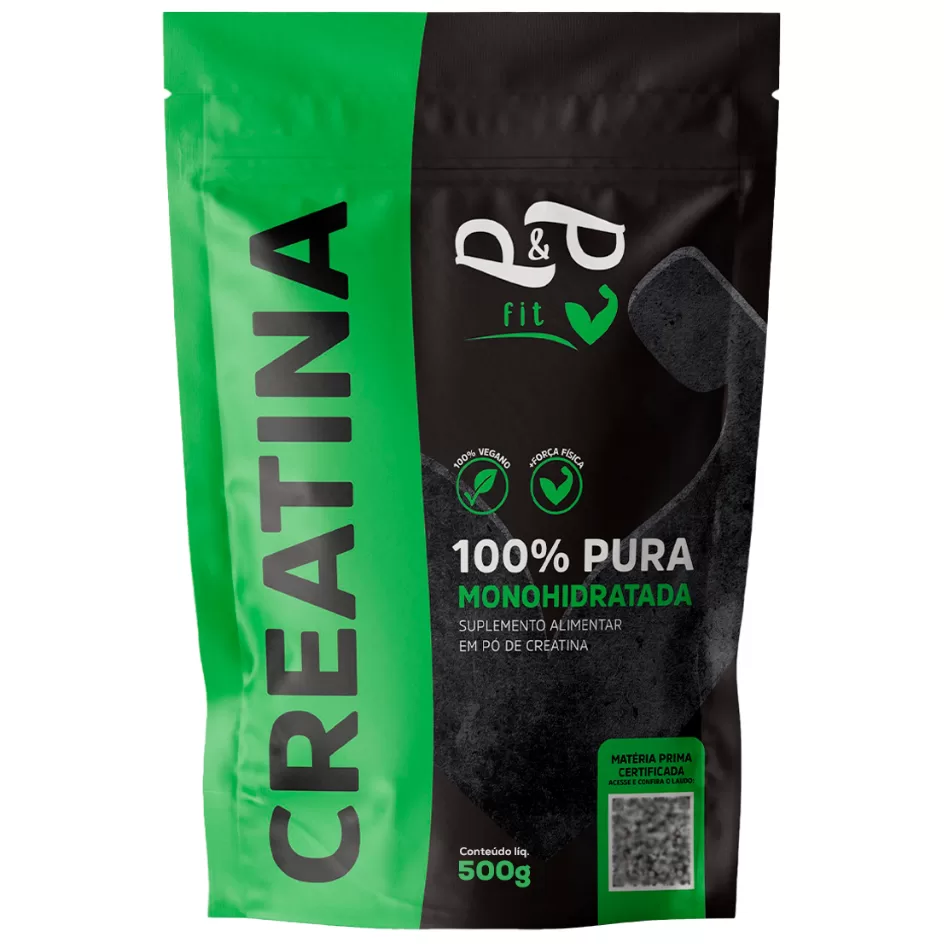Creatina 500g 100% Pura Monohidratada – PEP FIT