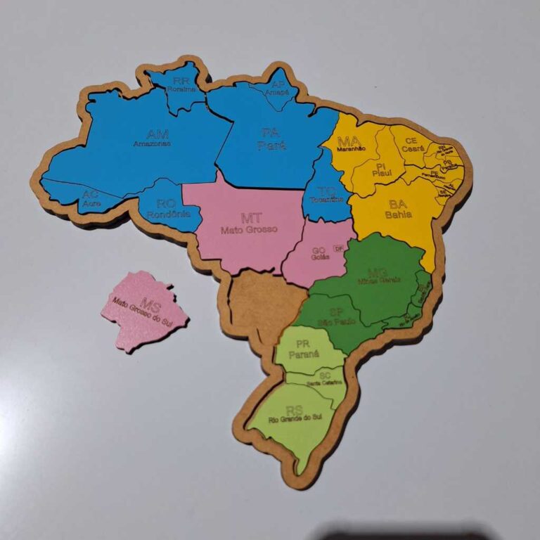 Jogo Educativo Mapa Do Brasil Brinqui Lu – 1