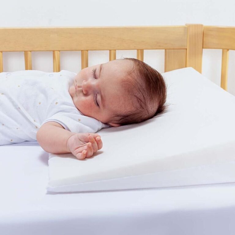 Travesseiro de Bebê Anti Refluxo Para Berço Com 