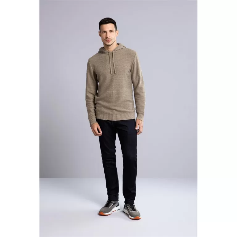 Tricot com Capuz – Khaki