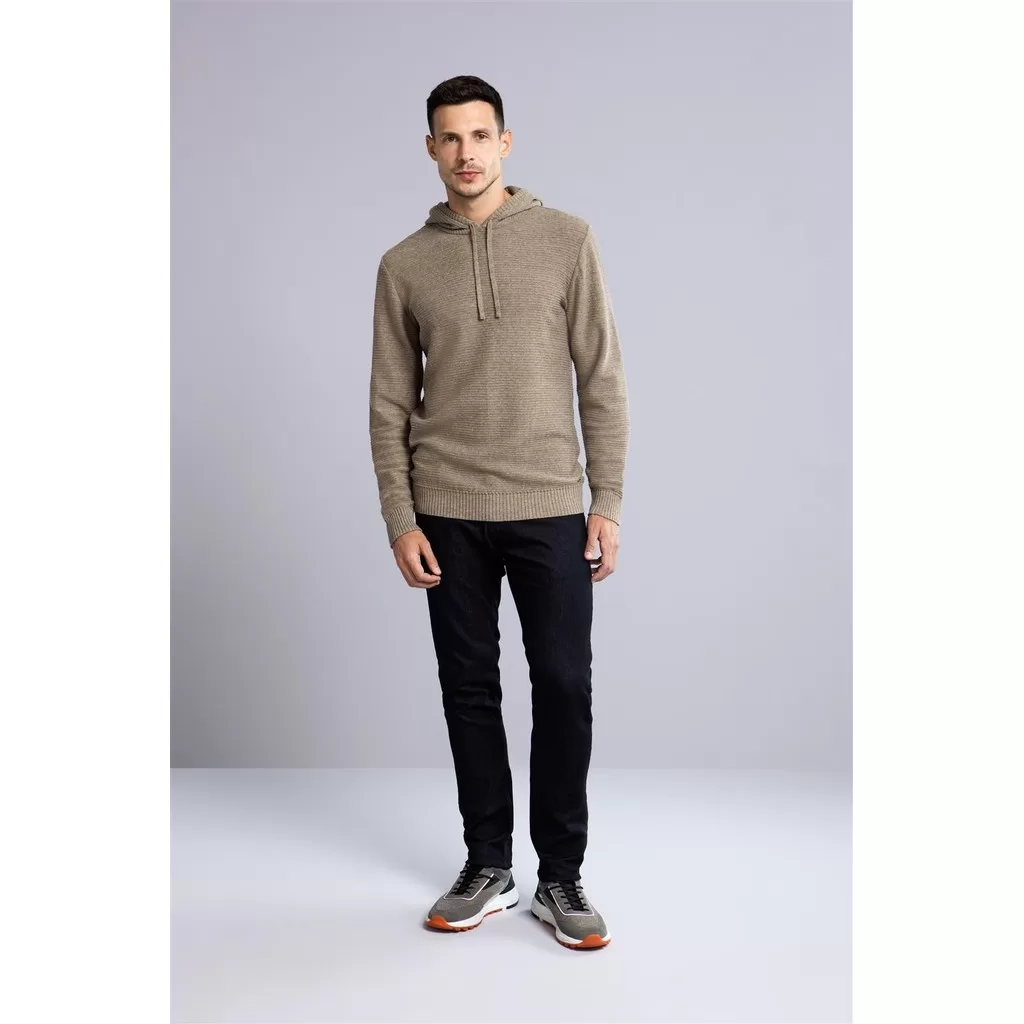 Tricot com Capuz – Khaki