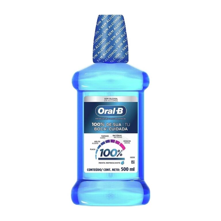 Enxaguante Bucal Oral-B 100% de Sua Boca Cuidada 5