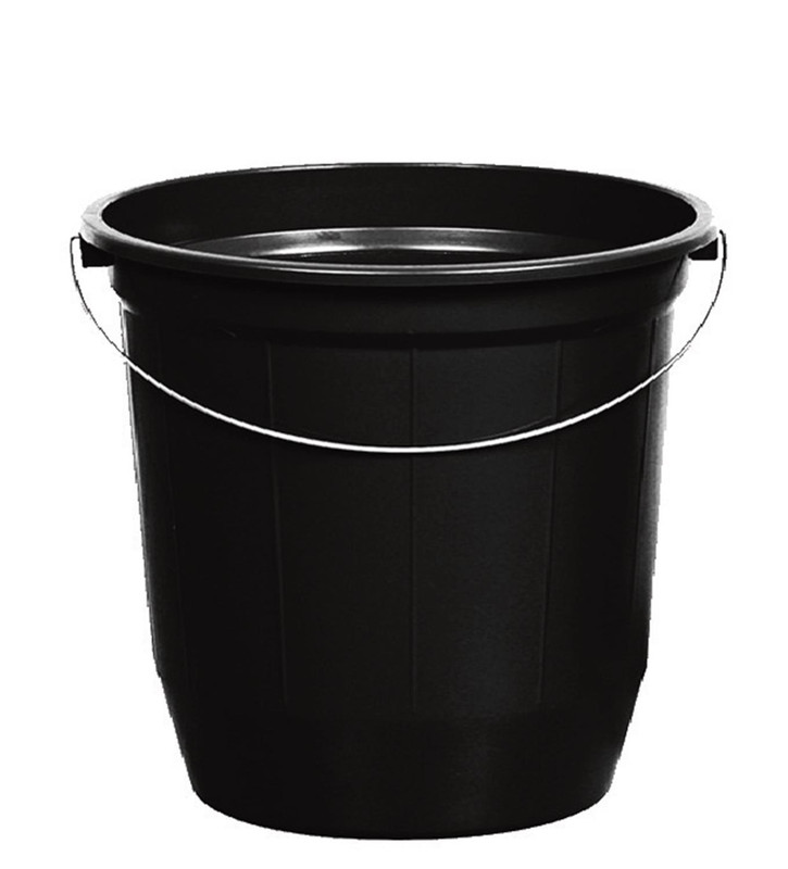 BALDE 13,6L ALCA METAL PRETO