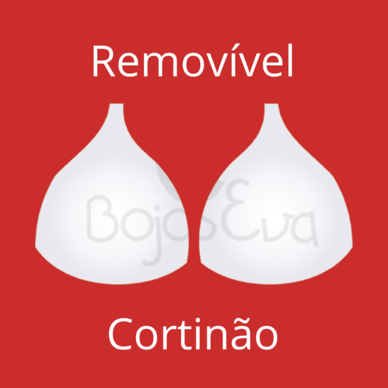 10 Pares de Bojo Cortinão Removível – Bojo
