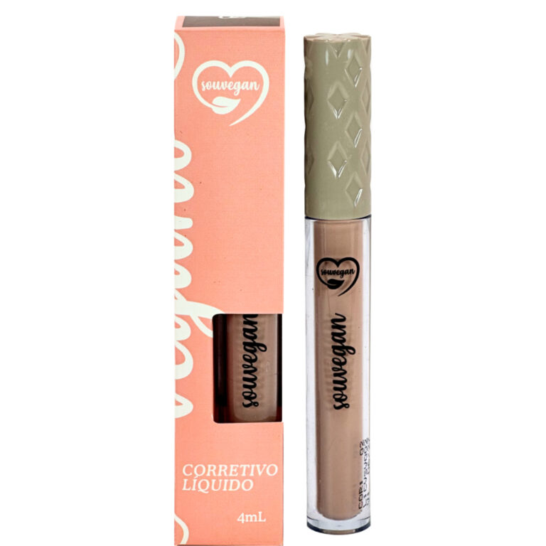 Corretivo Líquido Facial 02 Souvegan Efeito Matte