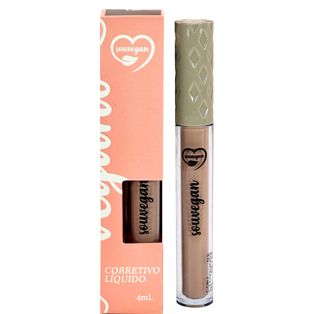 Corretivo Líquido Facial 02 Souvegan Efeito Matte Vegano Lançamento Maquiagem