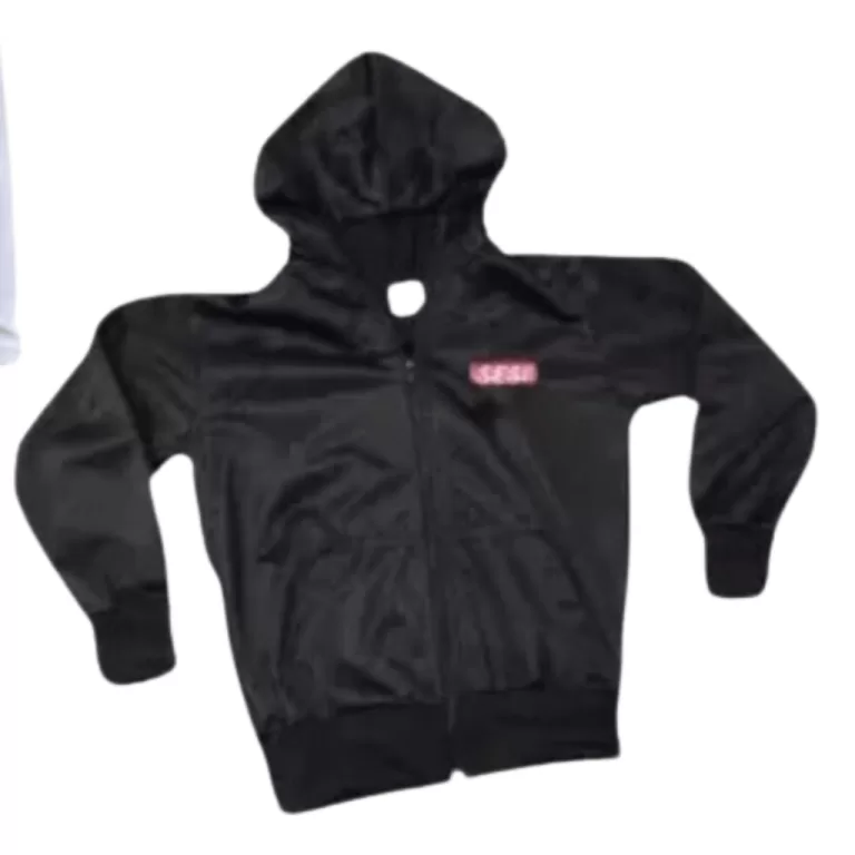 BLUSA AGASALHO SESI UNISEX PRETO UNIFORME MESCOLAR