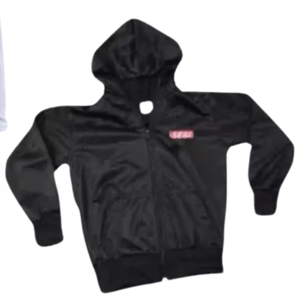 BLUSA,  AGASALHO, MOLETOM, SESI, BORDADO. UNISEX, PRETO,UNIFORME MESCOLAR, ADULTO, INFANTIL, 8 AO GG