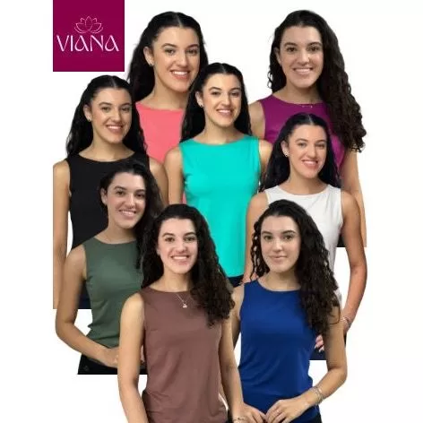Blusinha Feminina Blusa Regata Formal Lisa Básica