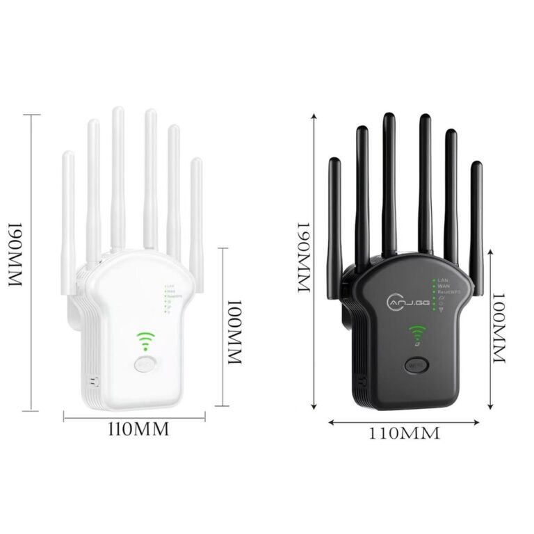 Repetidor Wifi 2800m 6 Antenas Roteador Amplificad
