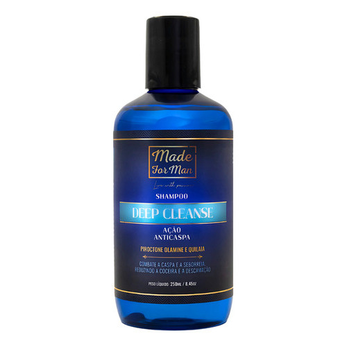 Shampoo Made For Man Deep Cleanse Anticaspa 250ml