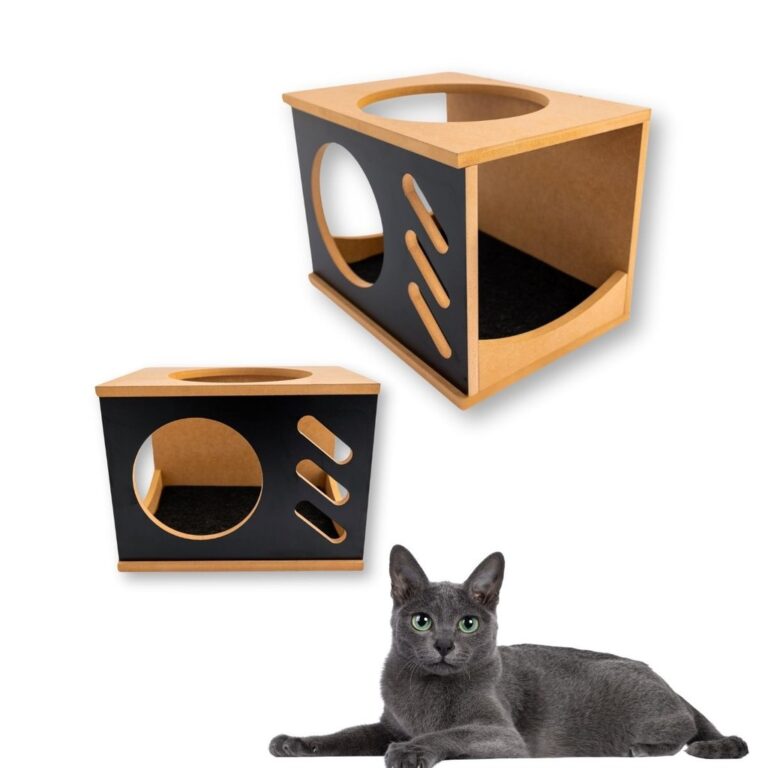 Nicho Para Gato 1pç Montado Resistente Tev
