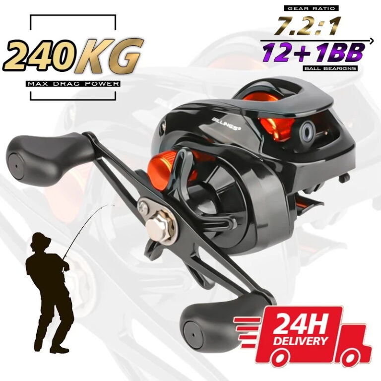 240Kg Carretilha De Pesca Com Marine Sports Pitchi