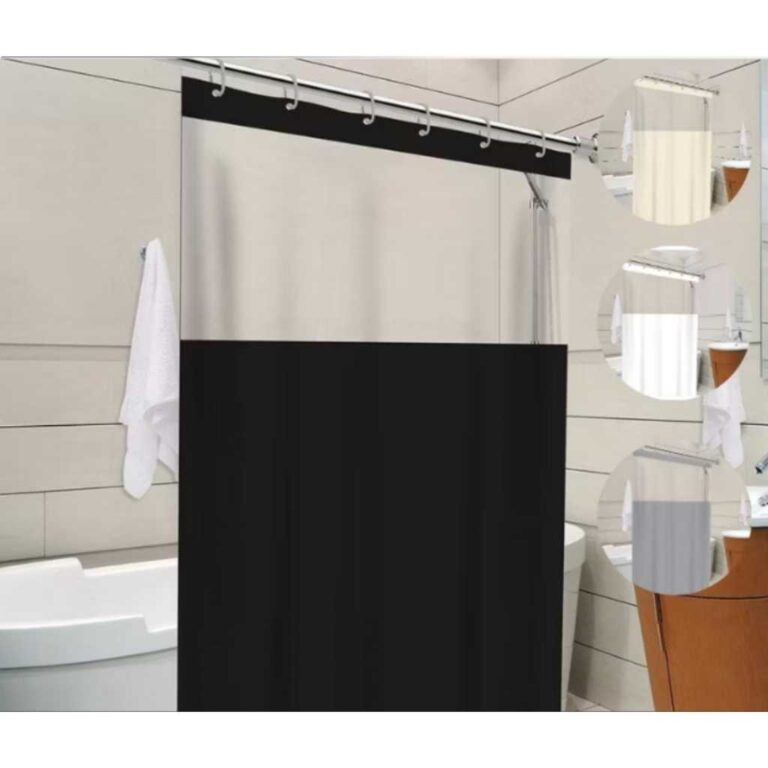 Cortina de Box para Banheiro | PVC com Visor ou Vi