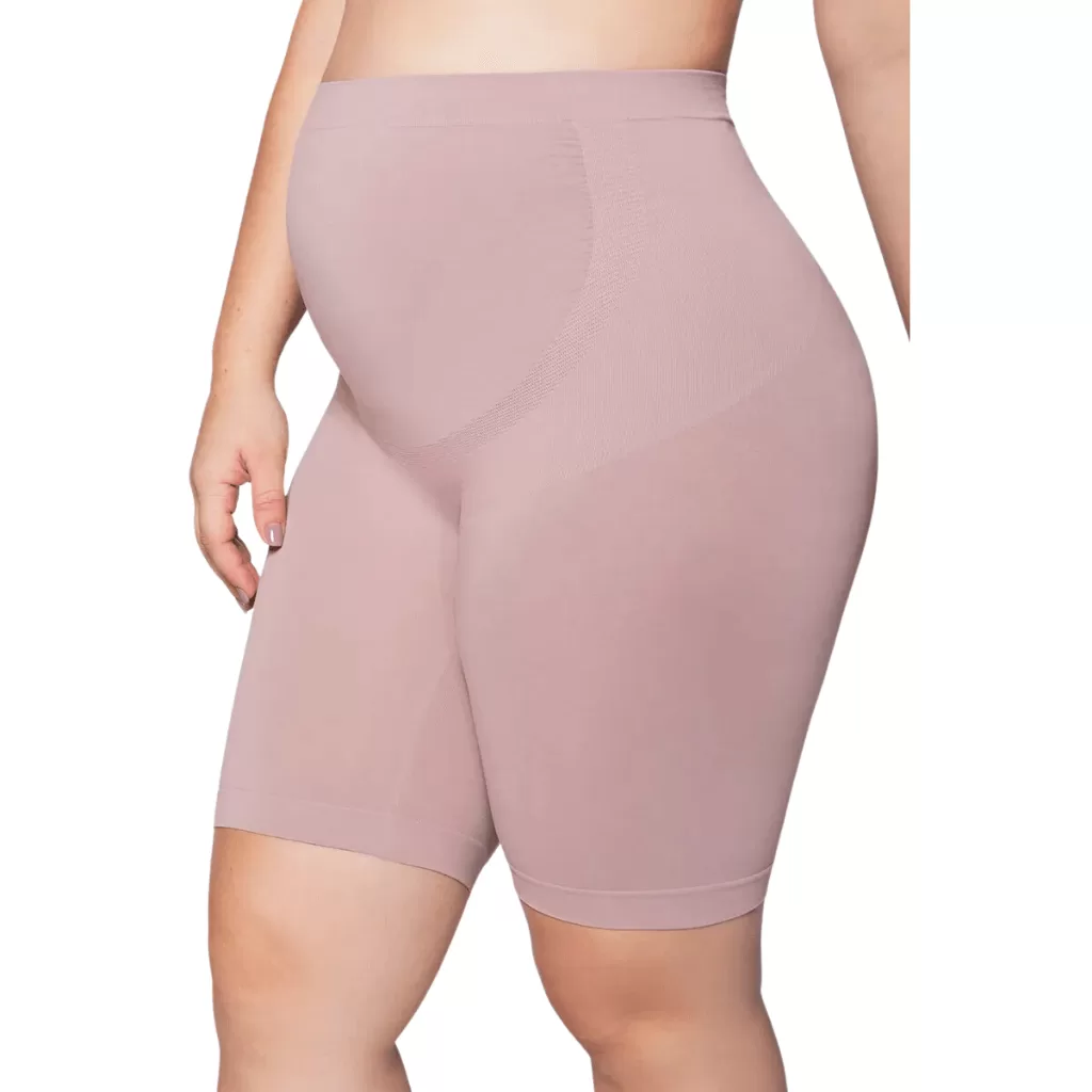 Kit 2 Bermuda Lupo Gestante 40330 Grávida Calcinha Boxer Sem Costura Original Maternidade