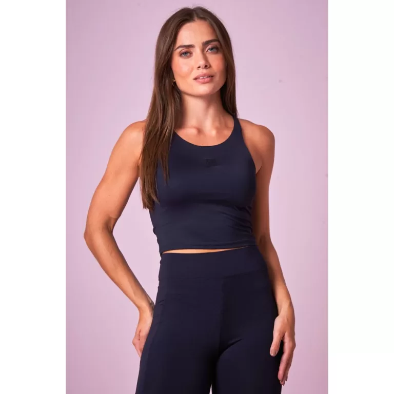 Cropped Feminino Fashion Fitness Planet Girls Pret