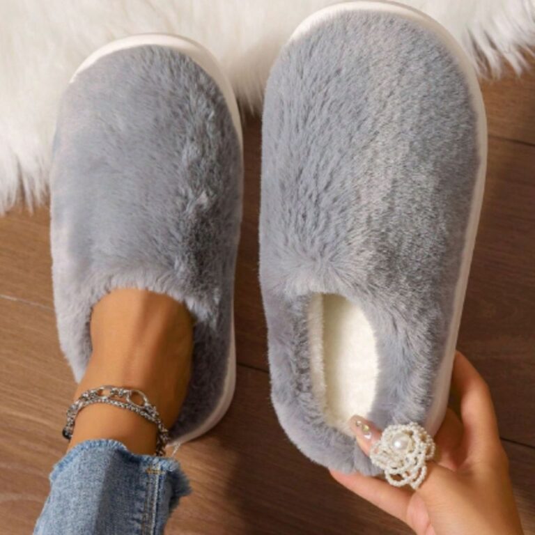 Pantufa Forrada em Lã Unissex Masculino E Feminin