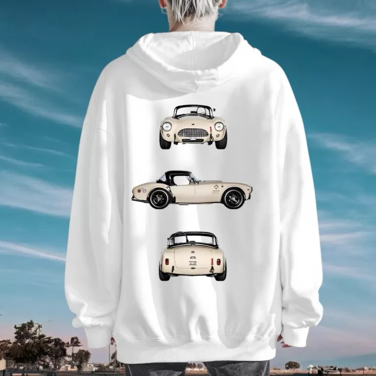 Moletom Canguru Unissex Flanelado Carro Automobili