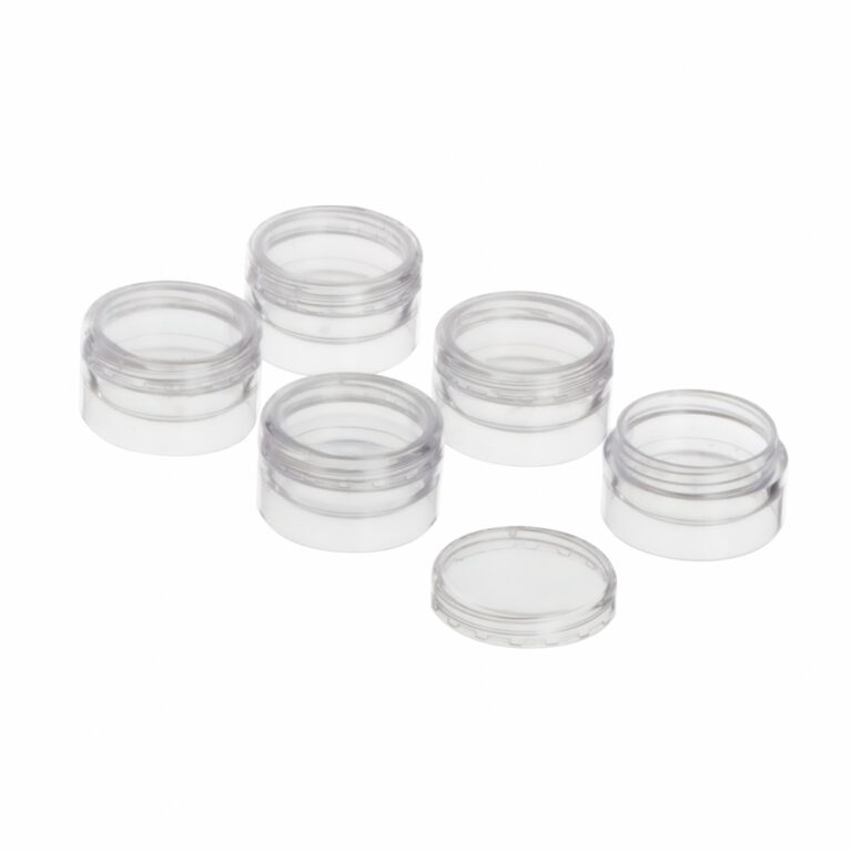 Kit 100 Potinhos Pote Acrilico Lembrancinha Amostr