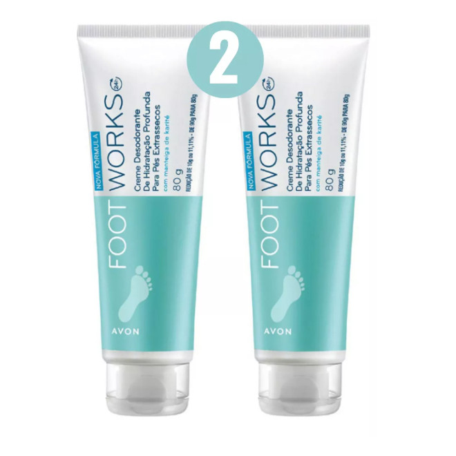 Creme Hidratante Para Pés Extrassecos Footworks A