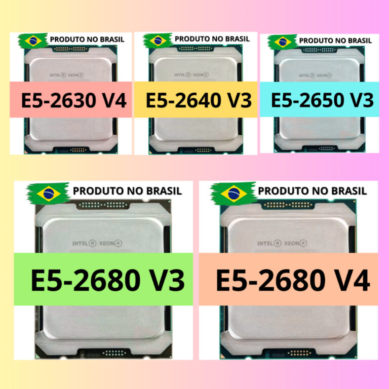 Processador Xeon E5 2620 V3 E5 2630 V4 E5 2640 V3 