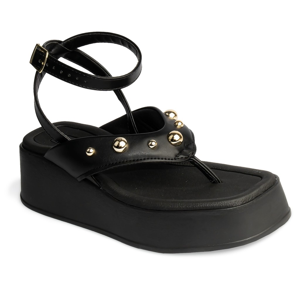 Sandália Beira Rio Feminina Plataforma Tornozelo 8530-103