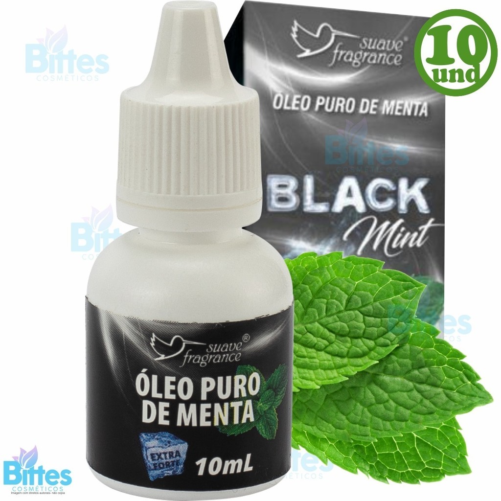 10 Óleo Puro Menta  Suave Fragrance Cosméticos Revenda