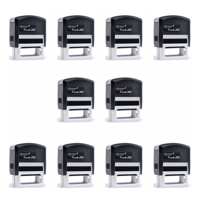 25 Carimbos Atacado Nykon 302 Preto –  (some