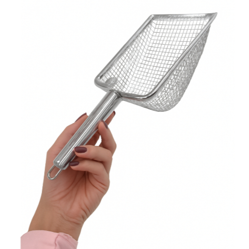 Pá Limpeza Pet Inox Coletor Cachorro Gato Resiste