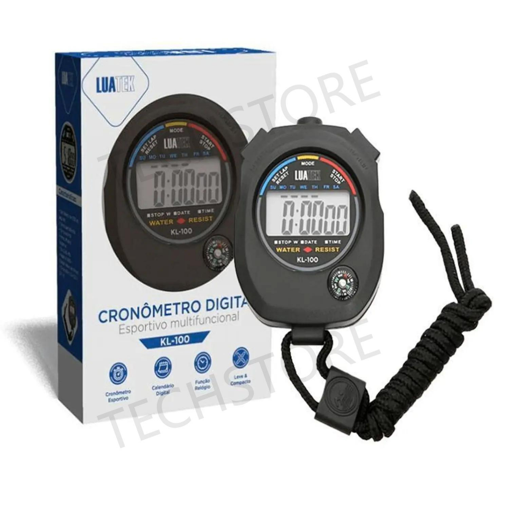 Cronômetro Digital Esportivo Luatek KL-100